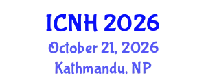 International Conference on Nursing and Healthcare (ICNH) October 21, 2026 - Kathmandu, Nepal