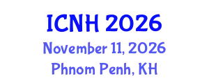 International Conference on Nursing and Healthcare (ICNH) November 11, 2026 - Phnom Penh, Cambodia