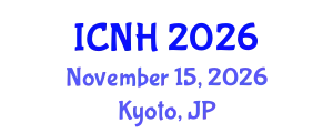 International Conference on Nursing and Healthcare (ICNH) November 15, 2026 - Kyoto, Japan