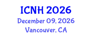 International Conference on Nursing and Healthcare (ICNH) December 09, 2026 - Vancouver, Canada