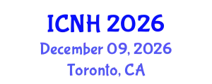 International Conference on Nursing and Healthcare (ICNH) December 09, 2026 - Toronto, Canada