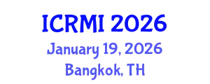 International Conference on Radiology and Medical Imaging (ICRMI) January 19, 2026 - Bangkok, Thailand