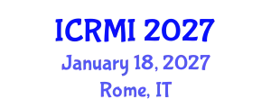 International Conference on Radiology and Medical Imaging (ICRMI) January 18, 2027 - Rome, Italy