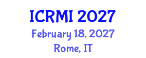International Conference on Radiology and Medical Imaging (ICRMI) February 18, 2027 - Rome, Italy