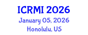 International Conference on Radiology and Medical Imaging (ICRMI) January 05, 2026 - Honolulu, United States