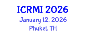 International Conference on Radiology and Medical Imaging (ICRMI) January 12, 2026 - Phuket, Thailand
