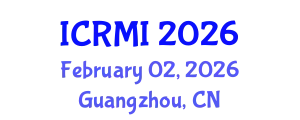 International Conference on Radiology and Medical Imaging (ICRMI) February 02, 2026 - Guangzhou, China
