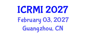 International Conference on Radiology and Medical Imaging (ICRMI) February 03, 2027 - Guangzhou, China