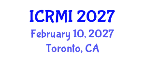 International Conference on Radiology and Medical Imaging (ICRMI) February 10, 2027 - Toronto, Canada