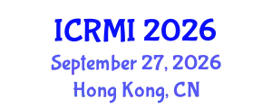 International Conference on Radiology and Medical Imaging (ICRMI) September 27, 2026 - Hong Kong, China