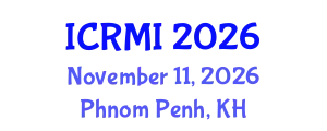 International Conference on Radiology and Medical Imaging (ICRMI) November 11, 2026 - Phnom Penh, Cambodia