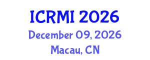 International Conference on Radiology and Medical Imaging (ICRMI) December 09, 2026 - Macau, China