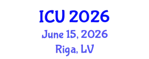 International Conference on Ultrasonics (ICU) June 15, 2026 - Riga, Latvia