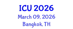 International Conference on Ultrasonics (ICU) March 09, 2026 - Bangkok, Thailand