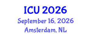 International Conference on Ultrasonics (ICU) September 16, 2026 - Amsterdam, Netherlands