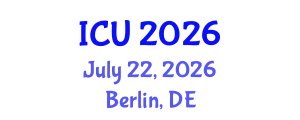 International Conference on Ultrasonics (ICU) July 22, 2026 - Berlin, Germany