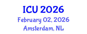 International Conference on Ultrasonics (ICU) February 02, 2026 - Amsterdam, Netherlands