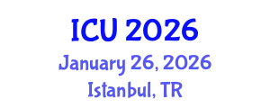 International Conference on Ultrasonics (ICU) January 26, 2026 - Istanbul, Turkey