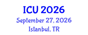 International Conference on Ultrasonics (ICU) September 27, 2026 - Istanbul, Turkey