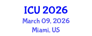 International Conference on Ultrasonics (ICU) March 09, 2026 - Miami, United States