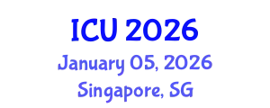 International Conference on Ultrasonics (ICU) January 05, 2026 - Singapore, Singapore