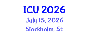 International Conference on Ultrasonics (ICU) July 15, 2026 - Stockholm, Sweden