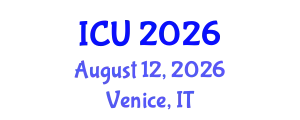 International Conference on Ultrasonics (ICU) August 12, 2026 - Venice, Italy