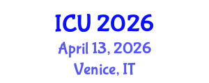 International Conference on Ultrasonics (ICU) April 13, 2026 - Venice, Italy