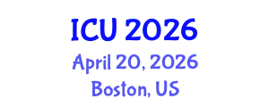International Conference on Ultrasonics (ICU) April 20, 2026 - Boston, United States