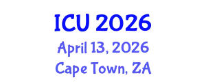 International Conference on Ultrasonics (ICU) April 13, 2026 - Cape Town, South Africa