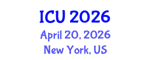 International Conference on Ultrasonics (ICU) April 20, 2026 - New York, United States