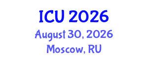 International Conference on Ultrasonics (ICU) August 30, 2026 - Moscow, Russia