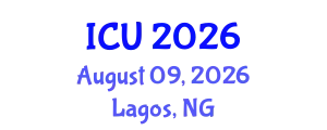 International Conference on Ultrasonics (ICU) August 09, 2026 - Lagos, Nigeria