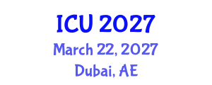International Conference on Ultrasonics (ICU) March 22, 2027 - Dubai, United Arab Emirates