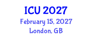 International Conference on Ultrasonics (ICU) February 15, 2027 - London, United Kingdom