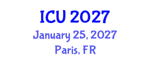 International Conference on Ultrasonics (ICU) January 25, 2027 - Paris, France