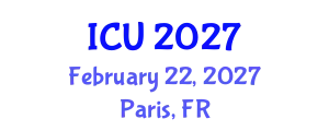 International Conference on Ultrasonics (ICU) February 22, 2027 - Paris, France