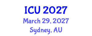 International Conference on Ultrasonics (ICU) March 29, 2027 - Sydney, Australia