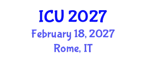 International Conference on Ultrasonics (ICU) February 18, 2027 - Rome, Italy