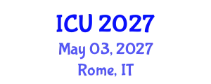 International Conference on Ultrasonics (ICU) May 03, 2027 - Rome, Italy