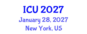 International Conference on Ultrasonics (ICU) January 28, 2027 - New York, United States