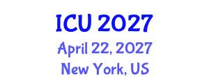 International Conference on Ultrasonics (ICU) April 22, 2027 - New York, United States