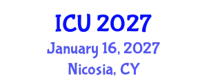 International Conference on Ultrasonics (ICU) January 16, 2027 - Nicosia, Cyprus