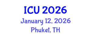 International Conference on Ultrasonics (ICU) January 12, 2026 - Phuket, Thailand