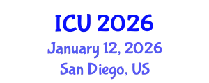 International Conference on Ultrasonics (ICU) January 12, 2026 - San Diego, United States