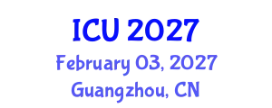 International Conference on Ultrasonics (ICU) February 03, 2027 - Guangzhou, China