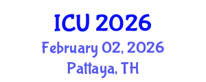 International Conference on Ultrasonics (ICU) February 02, 2026 - Pattaya, Thailand
