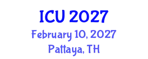 International Conference on Ultrasonics (ICU) February 10, 2027 - Pattaya, Thailand