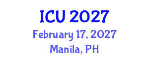 International Conference on Ultrasonics (ICU) February 17, 2027 - Manila, Philippines