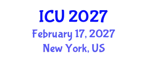 International Conference on Ultrasonics (ICU) February 17, 2027 - New York, United States